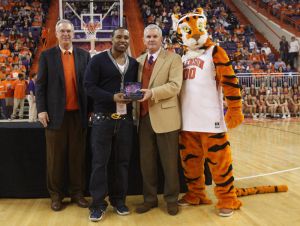 Terrell McIntyre - Clemson Men's Basketball 100th Anniversary Halftime Celebration