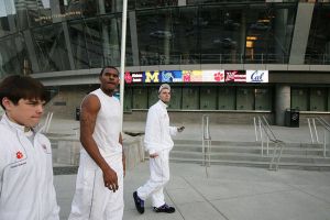 The Tigers visited the College Basketball Experience on Tuesday afternoon in Kansas City.