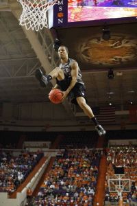 The Clemson men's and women's basketball teams held Rock the 'John on Friday, October 16 at Littlejohn Coliseum to celebrate the beginning of the 2009-10 basketball season.