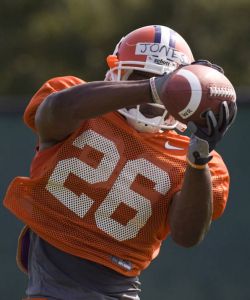 The Clemson football team held its fourth day of preseason practice on Friday, August 7.