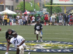 Jeff Davis attended the College Football Hall of Fame Enshrinement Ceremony in South Bend, IN July 17-19.