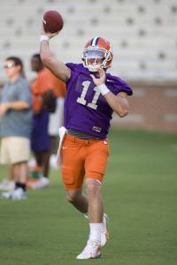 These pictures were taken at the second of two Tiger practices on Monday, August 17.