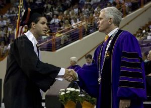 Clemson University's summer graduation ceremony was held Saturday, August 7 at Littlejohn Coliseum.