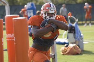 The Clemson football team held its fourth day of preseason practice on Friday, August 7.