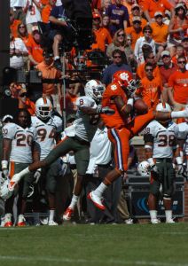 Clemson Football vs. Miami Photos by Randy Rampey