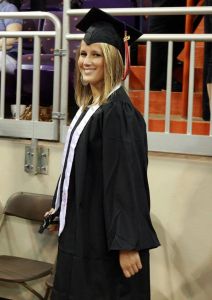 May 2008 Graduation - Danielle Kazilionis, Women's Swimming & Diving