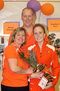 The Clemson men's and women's swimming and diving teams celebrated Senior Day in their final home meet of the season on Saturday, January 30.