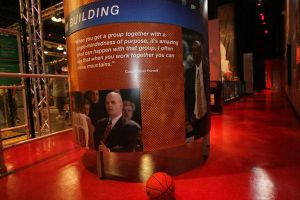 The Tigers visited the College Basketball Experience on Tuesday afternoon in Kansas City.