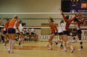 team celebrate cheer