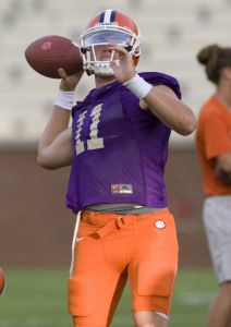These pictures were taken at the second of two Tiger practices on Monday, August 17.