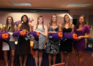 Clemson Volleyball's First-Year Letterwinners