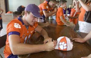 The Clemson football team held its annual Fan Appreciation Day on Sunday, August 23 at Memorial Stadium.
