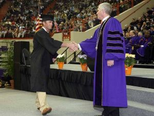 Sixty-three Tiger student-athletes received their Clemson University degrees on Friday, May 7, 2010.