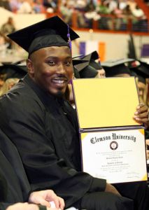 donnell clark football graduation spring 2007