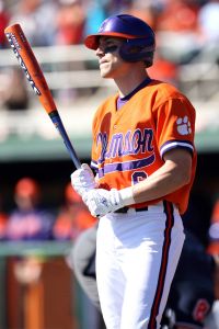 The Clemson baseball team opened the 2008 season Saturday, Feb 23 by sweeping Mercer in a doubleheader at Doug Kingsmore Stadium. The Tigers won the first game, 12-5, and the second one, 6-5. Photos courtesy Mark Crammer and The Orange & White.