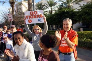 gator bowl pep rally and parade 123108