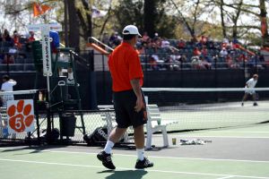 Coach Chuck Kriese's final home match - Photos courtesy of Mark Crammer