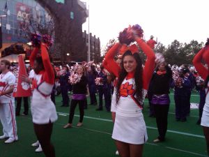 cheerleaders 2011 football acc championship