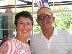 Clemson letterwinners gather at the Letterwinners Room before every home football game.