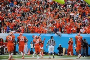 stands crowd celebrate 010109