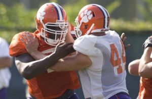The Tiger football team held its 19th day of practice on Wednesday, August 26.