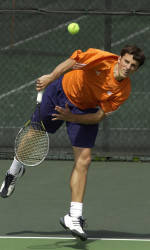 Former All-American Clement Reix climbing the ATP Rankings