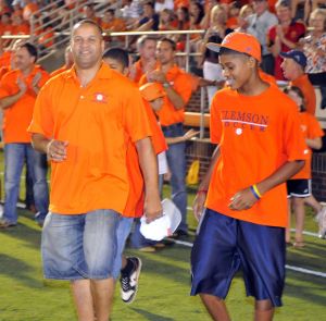 The Tigers' 1984 National Championship team was inducted into the Clemson Ring of Honor on Friday, September 4, and was honored at halftime of the Clemson vs. South Carolina game.