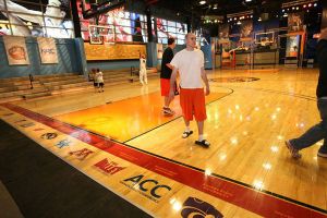 The Tigers visited the College Basketball Experience on Tuesday afternoon in Kansas City.