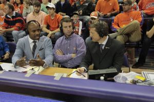 swinney TV football team acc championship halftime