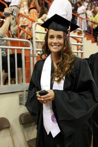 May 2008 Graduation - Leslie Mansfield, Volleyball