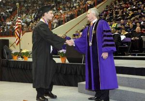 Sixty-three Tiger student-athletes received their Clemson University degrees on Friday, May 7, 2010.