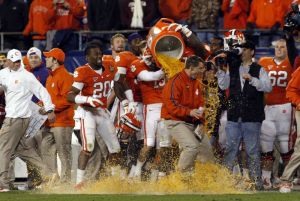 swinney gatorade bath