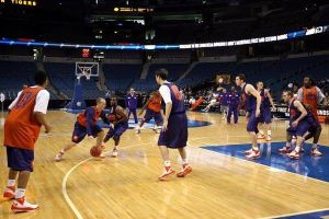 ncaa press conference and practice 032008