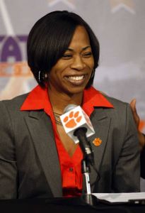 Itoro Umoh Coleman was named the fifth head coach in Clemson women's basketball history on March 29, 2010.