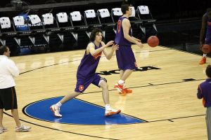 The Tigers held a short practice and press conference at the Sprint Center on Wednesday afternoon in Kansas City.