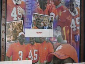 Jeff Davis attended the College Football Hall of Fame Enshrinement Ceremony in South Bend, IN July 17-19.