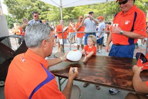 Clemson held its annual Football Fan Appreciation Day on Sunday, August 10 at Memorial Stadium.