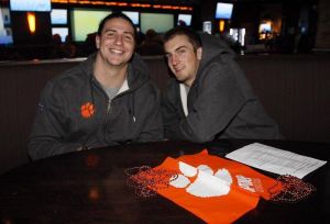 The Tigers attended a Welcome Reception at Strike City Bowling on Monday afternoon following their first bowl practice in Charlotte Monday morning.