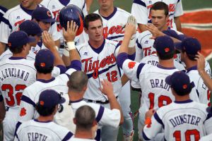 Jon McGibbon homerun celebrate