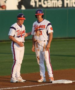 Head Coach Jack Leggett and Brad Felder