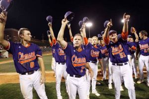 team leggett hats celebrate postgame