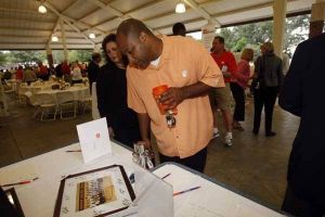 Oliver and Vicky Purnell held their second annual Coaches vs. Cancer fundraising event, Tigerfest 09, on Tuesday, October 6.