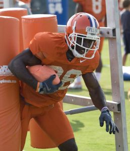 The Clemson football team held its fourth day of preseason practice on Friday, August 7.