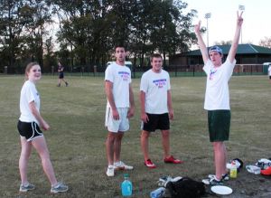 The Clemson Rowing team hosted Frisbee for Life, an Ultimate Frisbee Tournament to raise money for the American Cancer Society on Friday, November 13.