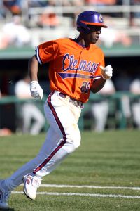 The Clemson baseball team opened the 2008 season Saturday, Feb 23 by sweeping Mercer in a doubleheader at Doug Kingsmore Stadium. The Tigers won the first game, 12-5, and the second one, 6-5. Photos courtesy Mark Crammer and The Orange & White.