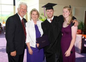 Sixty-three Tiger student-athletes received their Clemson University degrees on Friday, May 7, 2010.