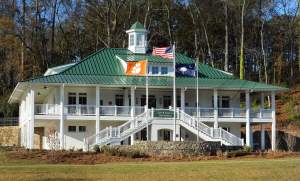 golf clubhouse finished