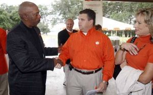 Oliver and Vicky Purnell held their second annual Coaches vs. Cancer fundraising event, Tigerfest 09, on Tuesday, October 6.