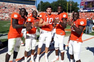 Five Clemson TD Passes