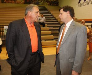 indoor practice facility groundbreaking 033012 Bill D'Andrea